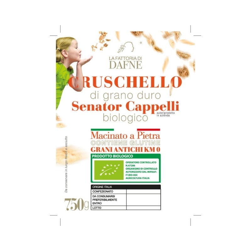 Cruschello di grano duro Senator Cappelli Bio -750 gr-