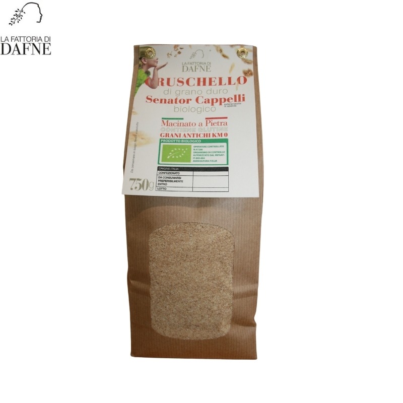 Cruschello di grano duro Senator Cappelli Bio -750 gr-