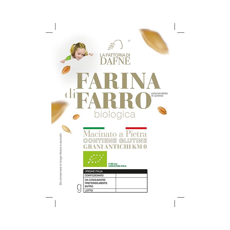 Farina di Farro Bio -750 gr-