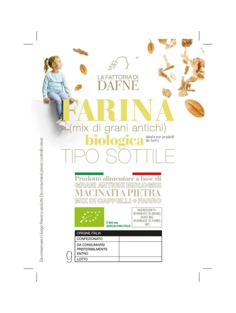 Farina Mix di Grani Antichi Tipo Sottile -4 Kg-